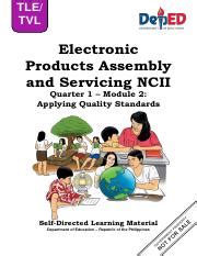 electronic products assembly and servicing module|Electronic Products Assembly and Servicing NC II – .
